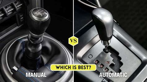 manual vs automatic transmission gas mileage